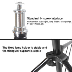 68cm-200cm Height Professional Photography Aluminum Lighting Stand for Studio Flash Light