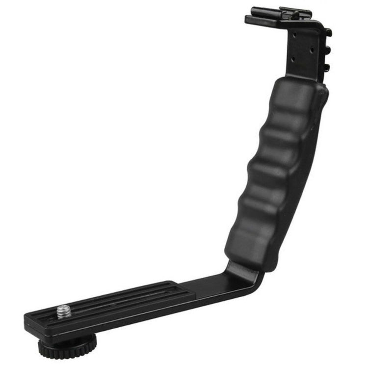 Universal Professional Flash Metal Bracket Mount for DSLR Digital Camera / Camera, L-bracket