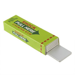 Shock Chewing Gun Practical Joke Funny Trick Shock Toy, Random Color Delivery, Chewing Gum Yellow