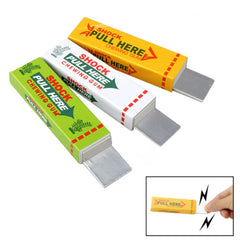Shock Chewing Gun Practical Joke Funny Trick Shock Toy, Random Color Delivery, Chewing Gum Yellow