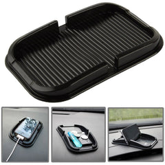 Car Dashboard Anti-skid Magic Sticky Silicone Gel Pad / Holder for iPhone 5 & 5S / iPhone 4 & 4S, For iPhone, Galaxy, Sony, Lenovo, HTC, Huawei, and other Smartphones(Black)                                                                               ...