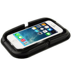 Car Dashboard Anti-skid Magic Sticky Silicone Gel Pad / Holder for iPhone 5 & 5S / iPhone 4 & 4S, For iPhone, Galaxy, Sony, Lenovo, HTC, Huawei, and other Smartphones(Black)                                                                               ...