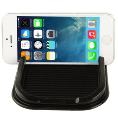 Car Dashboard Anti-skid Magic Sticky Silicone Gel Pad / Holder for iPhone 5 & 5S / iPhone 4 & 4S, For iPhone, Galaxy, Sony, Lenovo, HTC, Huawei, and other Smartphones(Black)                                                                               ...