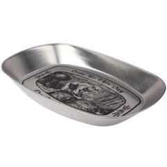 Stainless Steel Multi-purpose Tray Fruit Bowl Dessert Plate , Ship