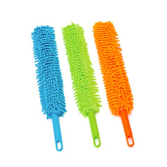 Double Sided Flexible Chenille Changeable Dust Duster , Double Sided