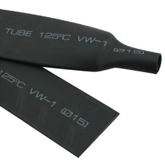 4mm Woer Flexible RSFR-H VW-1 Heat Shrink Tube, 125℃, Length: 10m