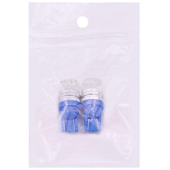 2 PCS T10 1.5W 60LM 1 LED Dark Blue COB LED Brake Light for Vehicles, DC12V