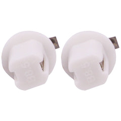2 PCS B8.5 0.2W 12LM 1 LED SMD 5050 LED Instrument Light Bulb Dashboard Light for Vehicles, DC 12V, 0.2W B8.5