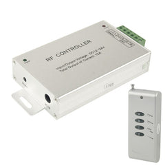 12A RF Audio Controller for RGB LED Strip Remote Controller(Silver), 12A
