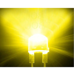 1000 PCS 5mm Straw Hat LED Lamp