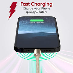 1m Woven Style Metal Head USB-C / Type-C 3.1 to USB 2.0 Data Sync Charge Cable