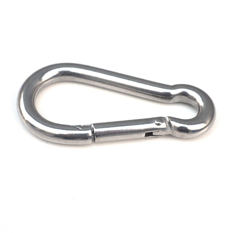 M7 Stainless Steel Carabiner Spring Hook Multi-tool Mountaineering Buckle Lock Camping Hook Rope, Inner Diameter: 6.84mm, M7