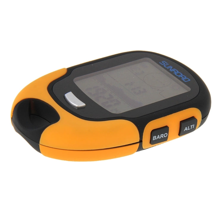 SUNROAD Multifunction LCD Digital Altimeter with Compass & Barometer & Thermometer & Hygrometer & Weather Forecast & LED Torch and Clock, Multifunction