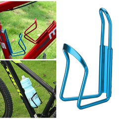Portable Drinking Cup Water Bottle Cage Holder Bottle Carrier Bracket Stand for Bike, Blue, Gold, Silver, Red, Black