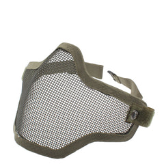Half Face Net Mesh Style Protection Mask with Elastic Strap, Net Mesh Style Mask (Army Green), Half Face Net Mesh Style Mask(Black), Net Mesh Style Mask(Brown)