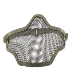 Half Face Net Mesh Style Protection Mask with Elastic Strap, Net Mesh Style Mask (Army Green), Half Face Net Mesh Style Mask(Black), Net Mesh Style Mask(Brown)