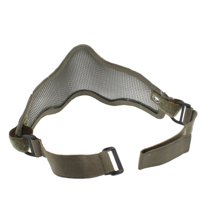 Half Face Net Mesh Style Protection Mask with Elastic Strap, Net Mesh Style Mask (Army Green), Half Face Net Mesh Style Mask(Black), Net Mesh Style Mask(Brown)