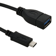 22cm USB-C / Type-C 3.1 Male to USB 3.0 Female Adapter Cable