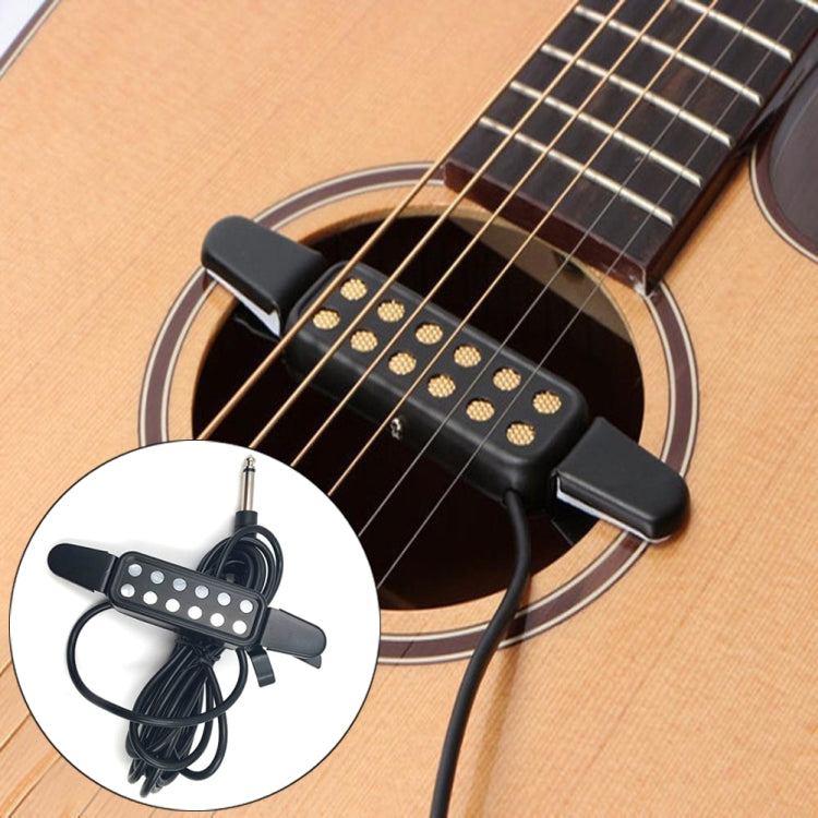 Free Hole Guitar Sound Pickup with Cable, Free Hole Guitar Sound Pickup