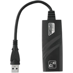 USB 3.0 10 / 100 / 1000Mbps Ethernet Adapter for Laptops, Plug and play, USB 3.0 1000 Mbps
