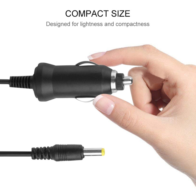 DC 12V Car Charger for Portable DVD Player, Tip: 4.0 x 1.7mm, DC 12V Car Charger