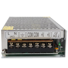 (S-120-12 DC 12V10A) Regulated Switching Power Supply (input:AC100~130V/200~240V), Dimension(LxWxH):198x90x40mm, S-RSP-0107A, S-RSP-0107B, S-RSP-0107C, S-RSP-0107D, S-RSP-0107E, S-RSP-0107F, S-RSP-0107G