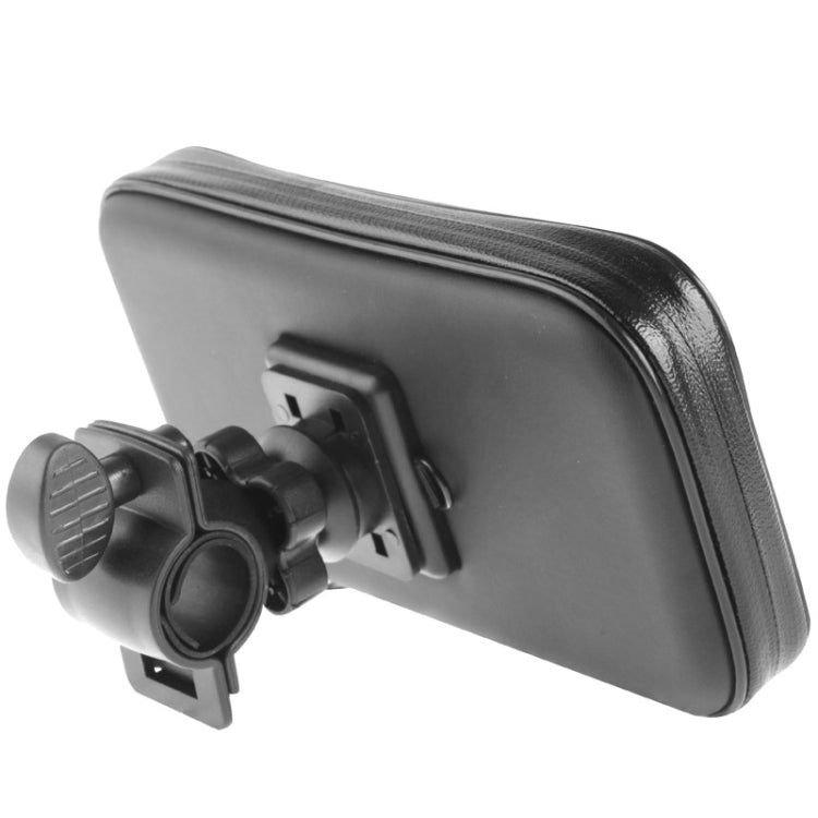 Bicycle Handlebar Mount Holder Waterproof / Sand-proof / Snow-proof / Dirt-proof Zipper Touch Bag, Suitable for Galaxy Note III / N9000 & Mega 6.3 / i9200, For  Note III