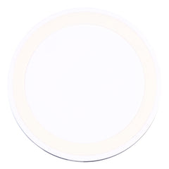 Universal QI Standard Round Wireless Charging Pad (White + Red), White, Black + White, White + Black, Grey+Black, White + Red