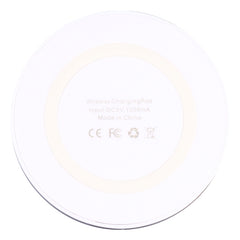 Universal QI Standard Round Wireless Charging Pad (White + Red), White, Black + White, White + Black, Grey+Black, White + Red
