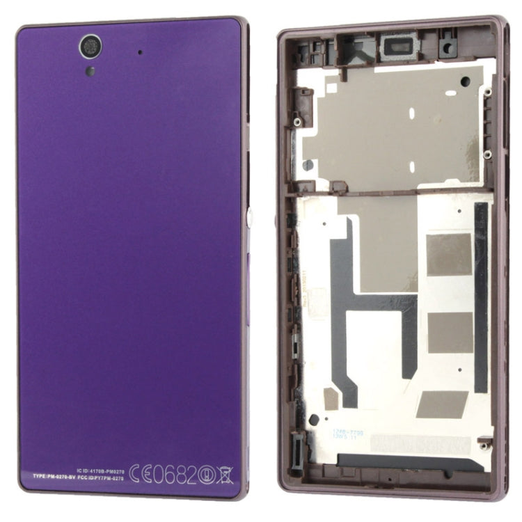 High Quality Middle Board +  Battery Back Cover for Sony L36H, For Xperia Z / L36h