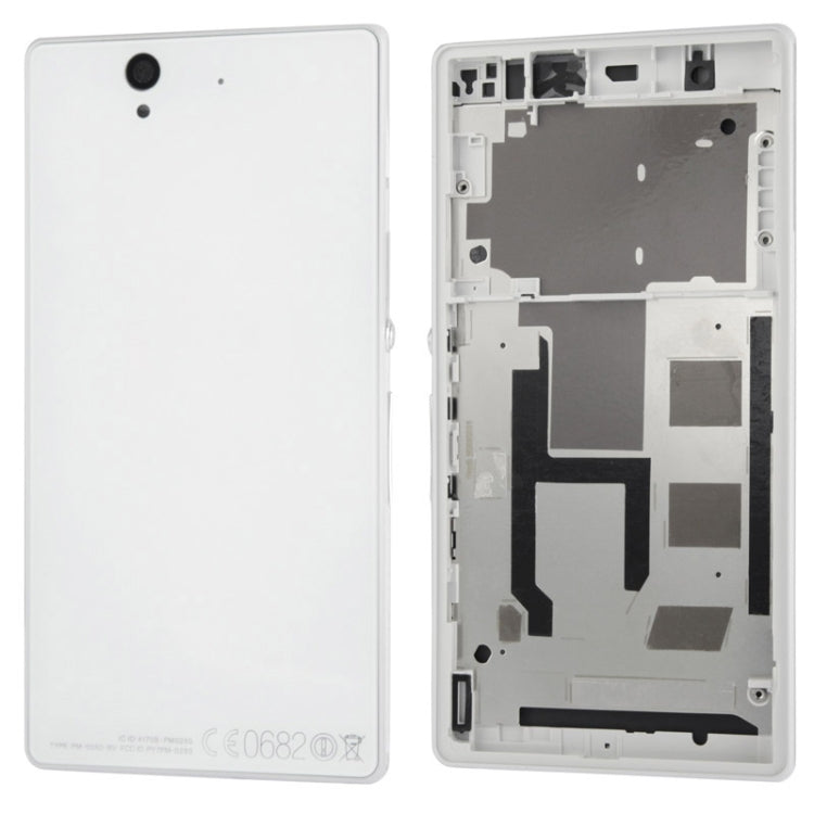 High Quality Middle Board +  Battery Back Cover for Sony L36H, For Xperia Z / L36h