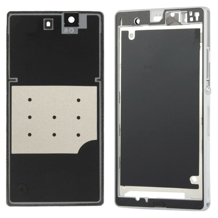 High Quality Middle Board +  Battery Back Cover for Sony L36H, For Xperia Z / L36h