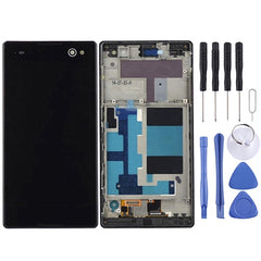 LCD Display + Touch Panel with Frame  for Sony Xperia C3 / D2533, For Xperia C3 / D2533