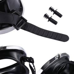 Standard Wide View Floating Goggles Dive Fitting, Dive Fitting(Black)