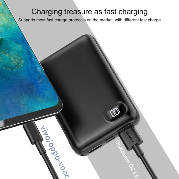 awei CL-77T 5A USB to USB-C / Type-C Interface Smart Fast Charge TPE Data Cable, Cable Length: 1m, USB-C / Type-C