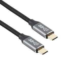 USB-C / Type-C Male to USB-C / Type-C Male Transmission Data Charging Cable, Cable Length: 1.5m, 1.5m