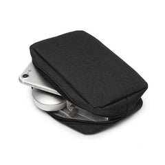 Multi-functional Headphone Charger Data Cable Storage Bag Power Pack, Size: L, 23 x 11.5 x 5.5cm