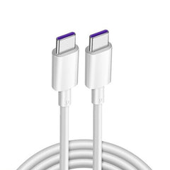 Original Huawei CP43 5A USB-C / Type-C to USB-C / Type-C Fast Charging Data Cable, Cable Length: 1m