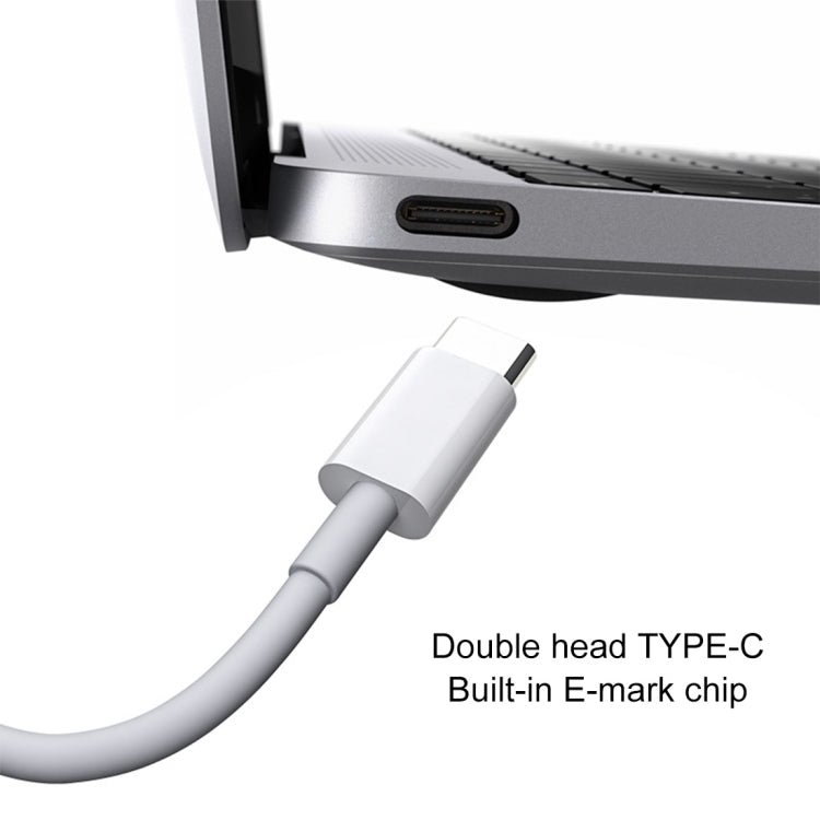 PD 5A USB-C / Type-C Male to USB-C / Type-C Male Fast Charging Cable, Cable Length: 1.5m, 1.5m