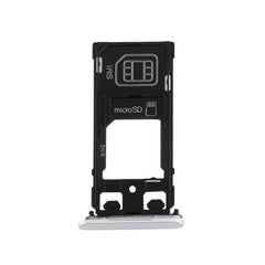 SIM Card Tray + Micro SD / SIM Card Tray + Card Slot Port Dust Plug for Sony Xperia X (Dual SIM Version), For Xperia X Dual SIM White, For Xperia X Dual SIM, For Xperia X Dual SIM Rose