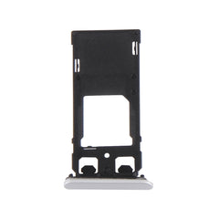 SIM Card Tray + Micro SD / SIM Card Tray + Card Slot Port Dust Plug for Sony Xperia X (Dual SIM Version), For Xperia X Dual SIM White, For Xperia X Dual SIM, For Xperia X Dual SIM Rose