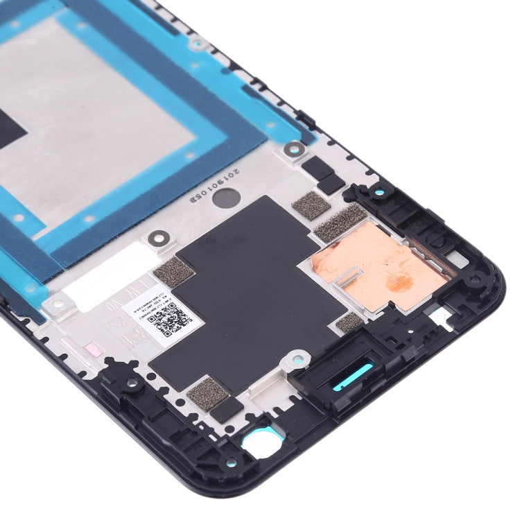 For Google Pixel 7 Front Housing LCD Frame Bezel Plate, For Google Pixel 3a