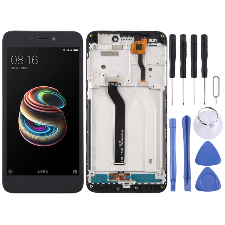 LCD Screen and Digitizer Full Assembly with Frame for Xiaomi Redmi 5A, For Redmi 5A, For Xiaomi Redmi 5A