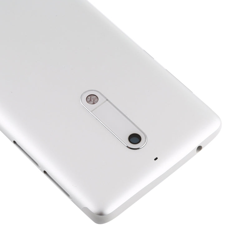 Battery Back Cover with Camera Lens Frame & Side Keys for Nokia 5, For Nokia 5