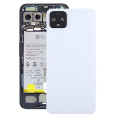 Battery Back Cover with Camera Lens Frame for Google Pixel 4, For Google Pixel 4