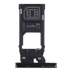 SIM Card Tray + Micro SD Card Tray for Sony Xperia XZ3, For Sony Xperia XZ3, For Sony Xperia XZ3 (Purple)