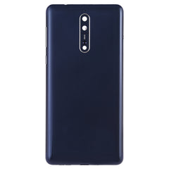 Battery Back Cover with Camera Lens Frame & Side Keys for Nokia 8, Nokia 8