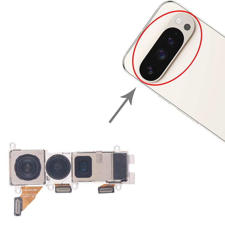 For Google Pixel 9 Pro Original Camera Set (Periscope + Wide + Main Camera), For Google Pixel 9 Pro (Original)
