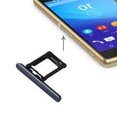 Micro SD Card Tray + Card Slot Port Dust Plug for Sony Xperia XZ Premium (Single SIM Version), For Xperia XZP Single SIM, For XZP Single SIM