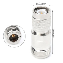 TNC Male to N Type Female Jack Screws Coaxial Adapter for Wifi Connection of Router Connector
